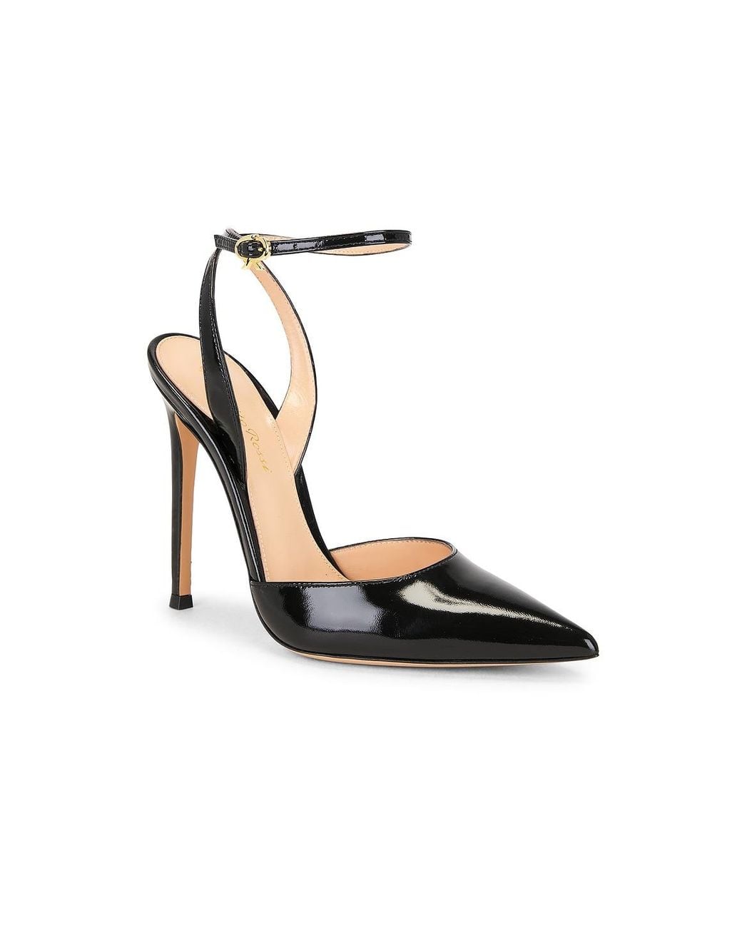 Gianvito Rossi White Cara Nuit Pump