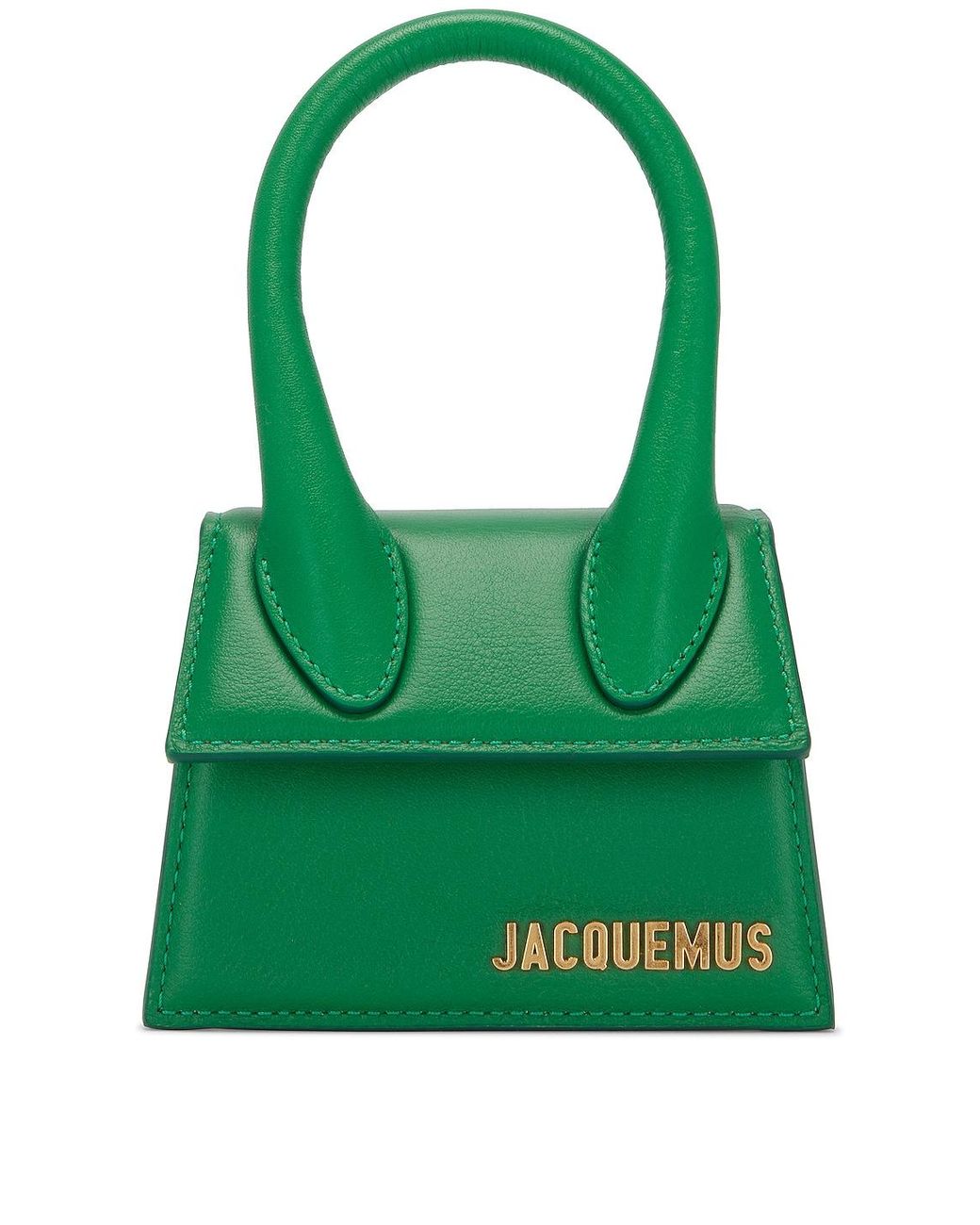 Jacquemus Leather Le Chiquito Bag in Green | Lyst
