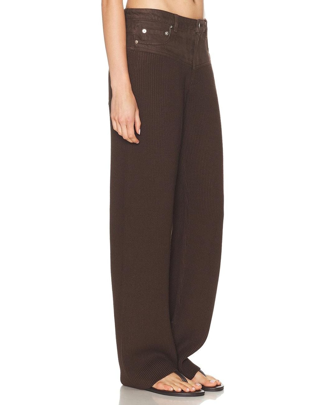 SER.O.YA Brown Chani Pant