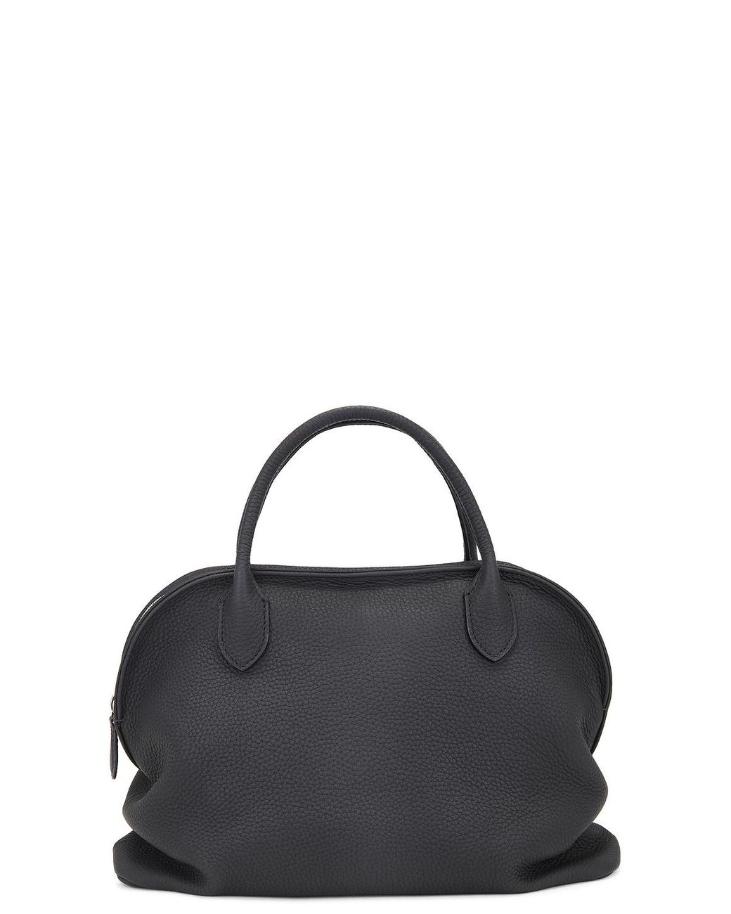 【THE ROW】ザロウ Agnes Bag in Leather ボウリングバッグ Agnes Bag Black in Leather – The Row
