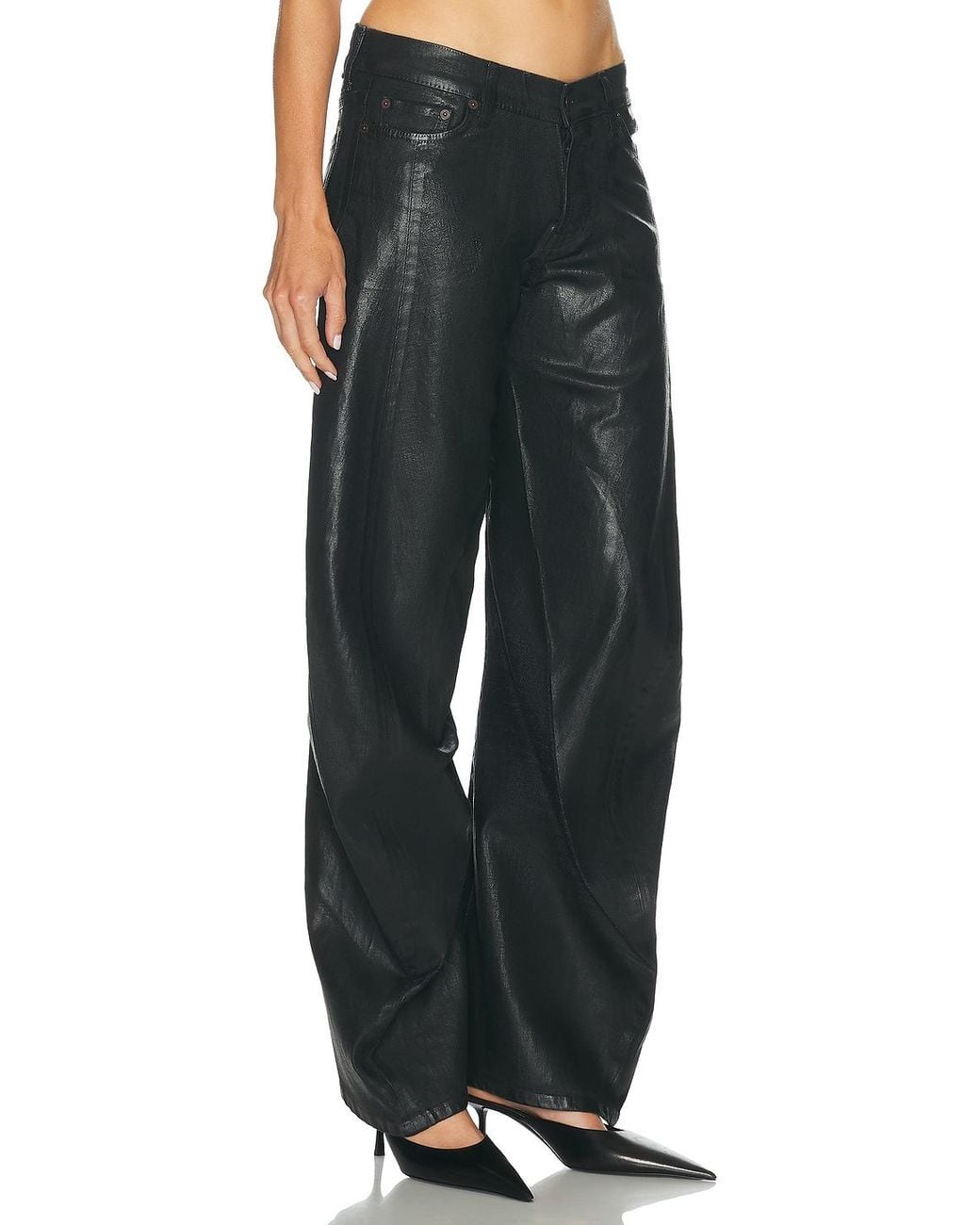 Acne Black 2006F Wide Leg