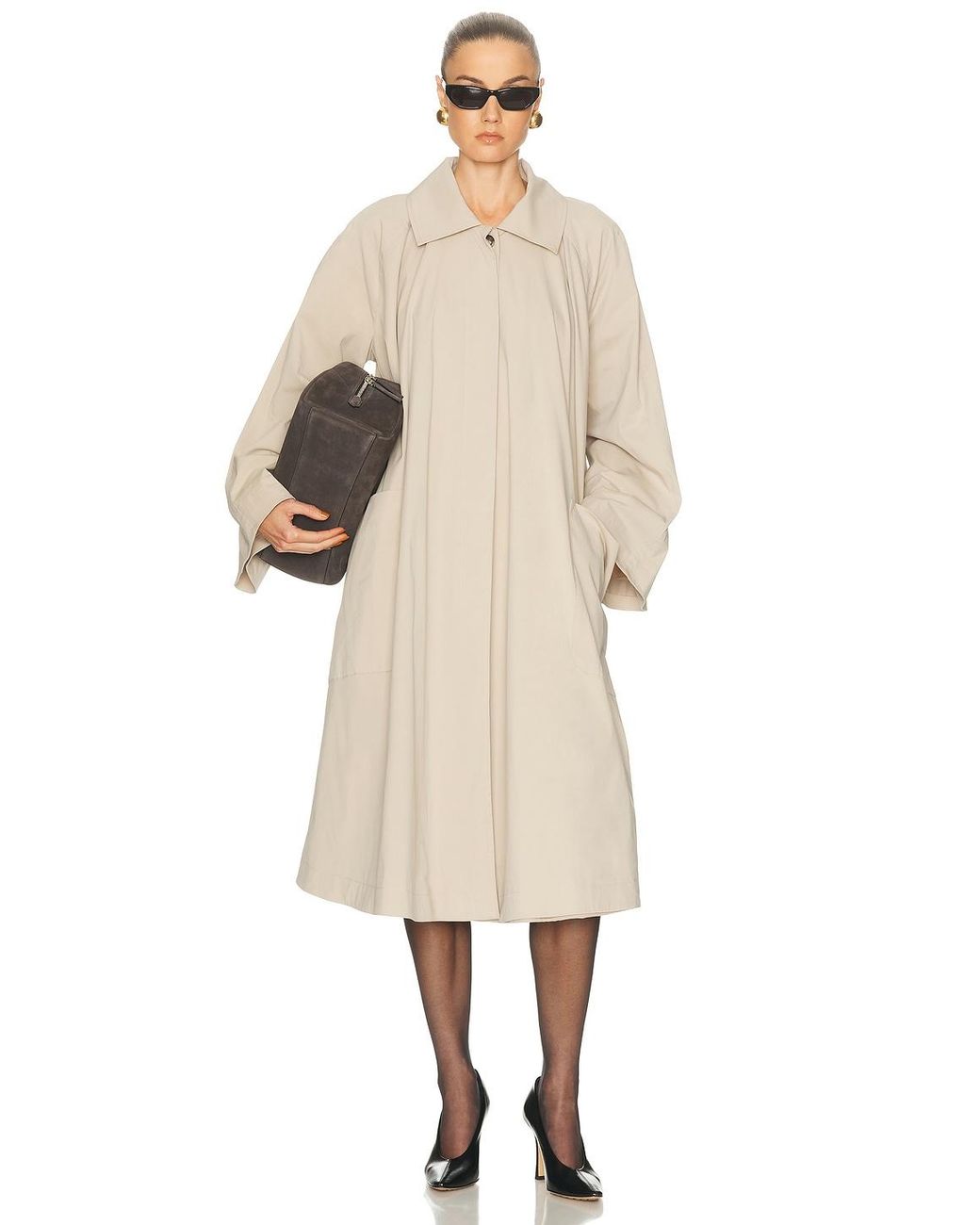 Nour Hammour Natural Jane Coat