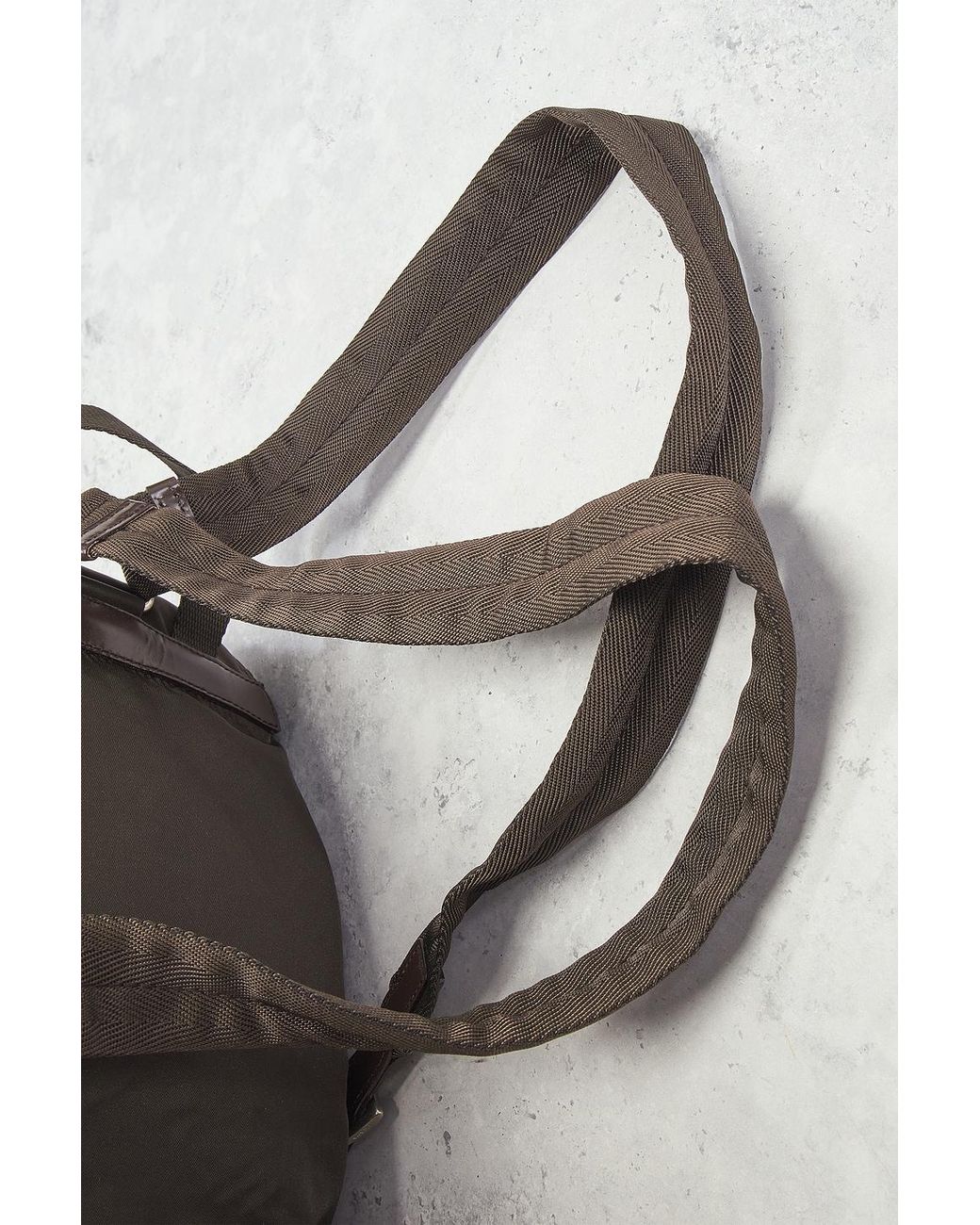 Prada Black Tessuto Backpack