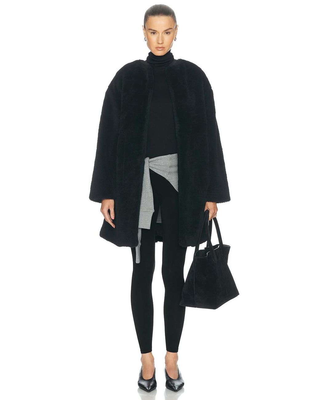 Totême  Black Compact Legging