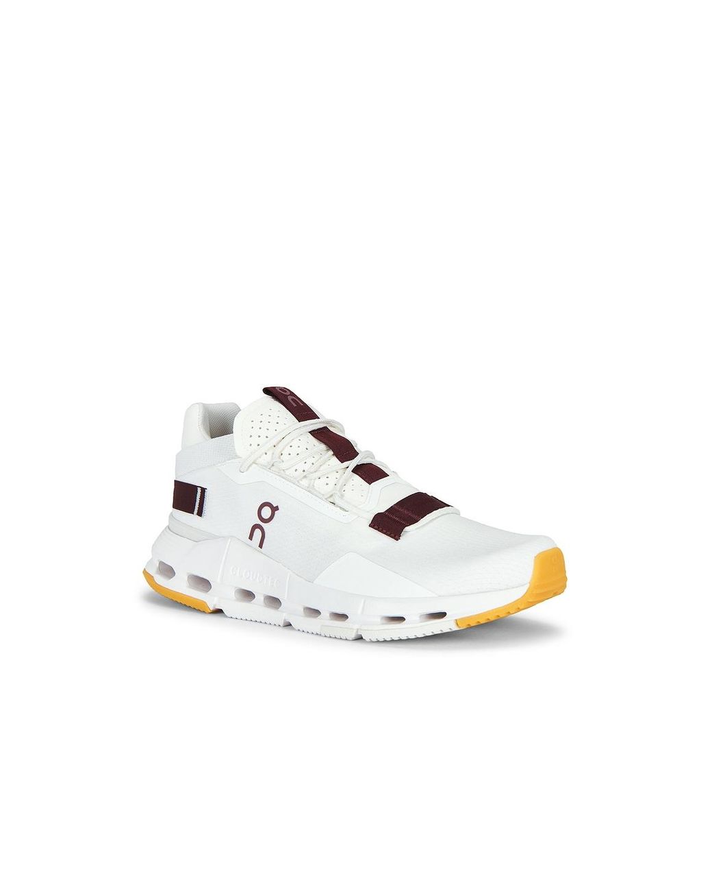 On Shoes White Cloudnova 2 for men