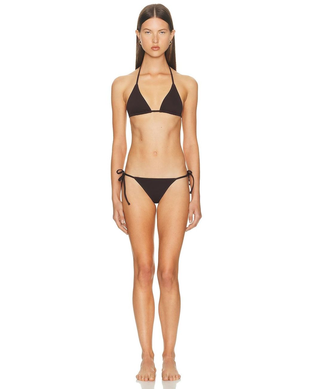 ÉTERNE Brown Isla Bikini Bottom