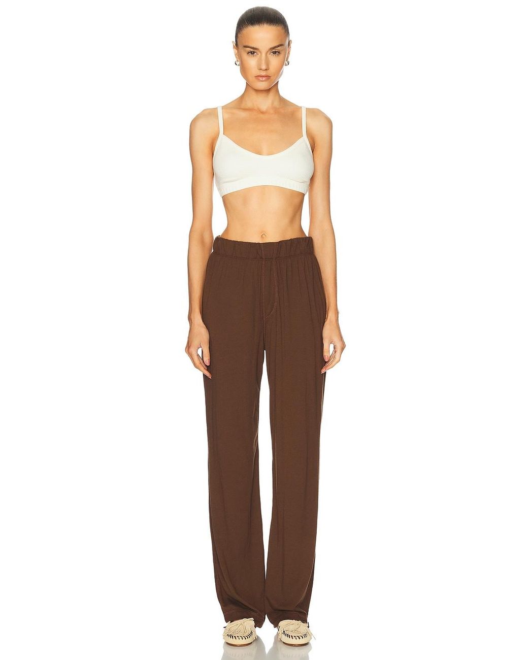 ÉTERNE Brown Lounge Pant