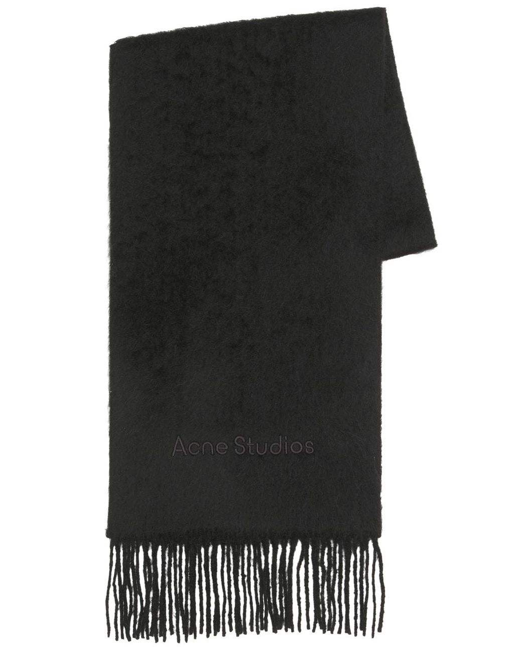 Acne Black Vinnie Scarf
