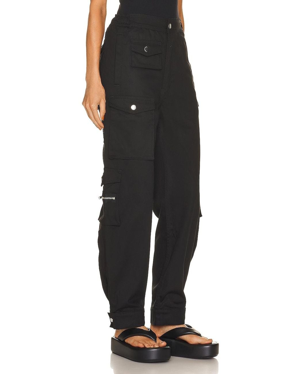 EB DENIM Black Cargo Pants