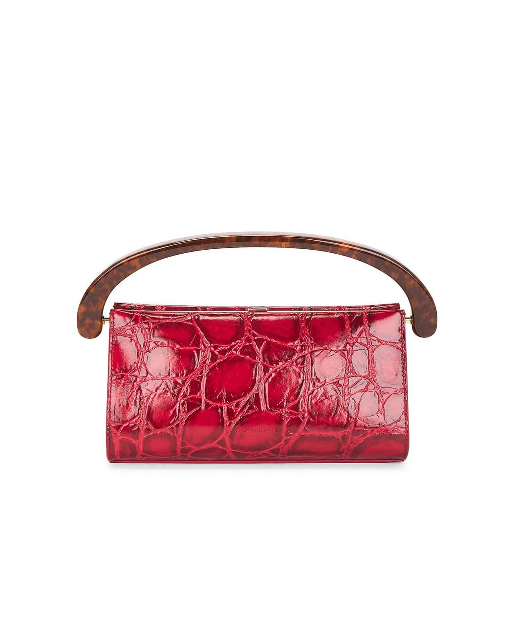 Dries Van Noten Red Crisp Bag