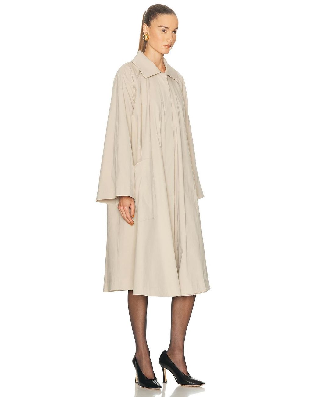 Nour Hammour Natural Jane Coat