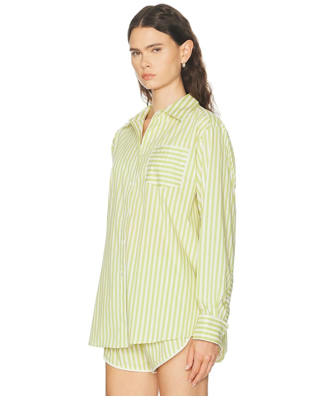 Solid & Striped Yellow The Avril Button Down Shirt