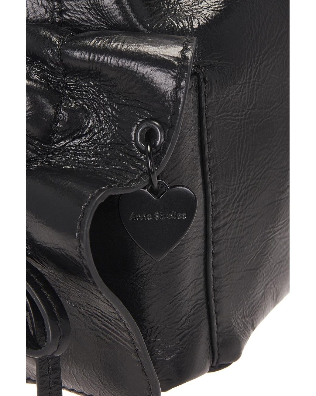 Acne Black Multipocket Mini Bucket Lux Bag