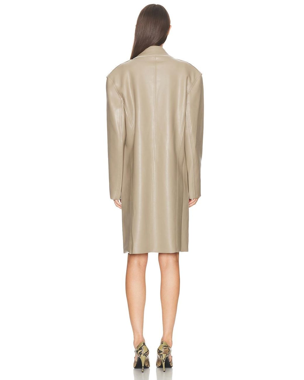 Norma Kamali Multicolor Oversized Double Breasted Jacket