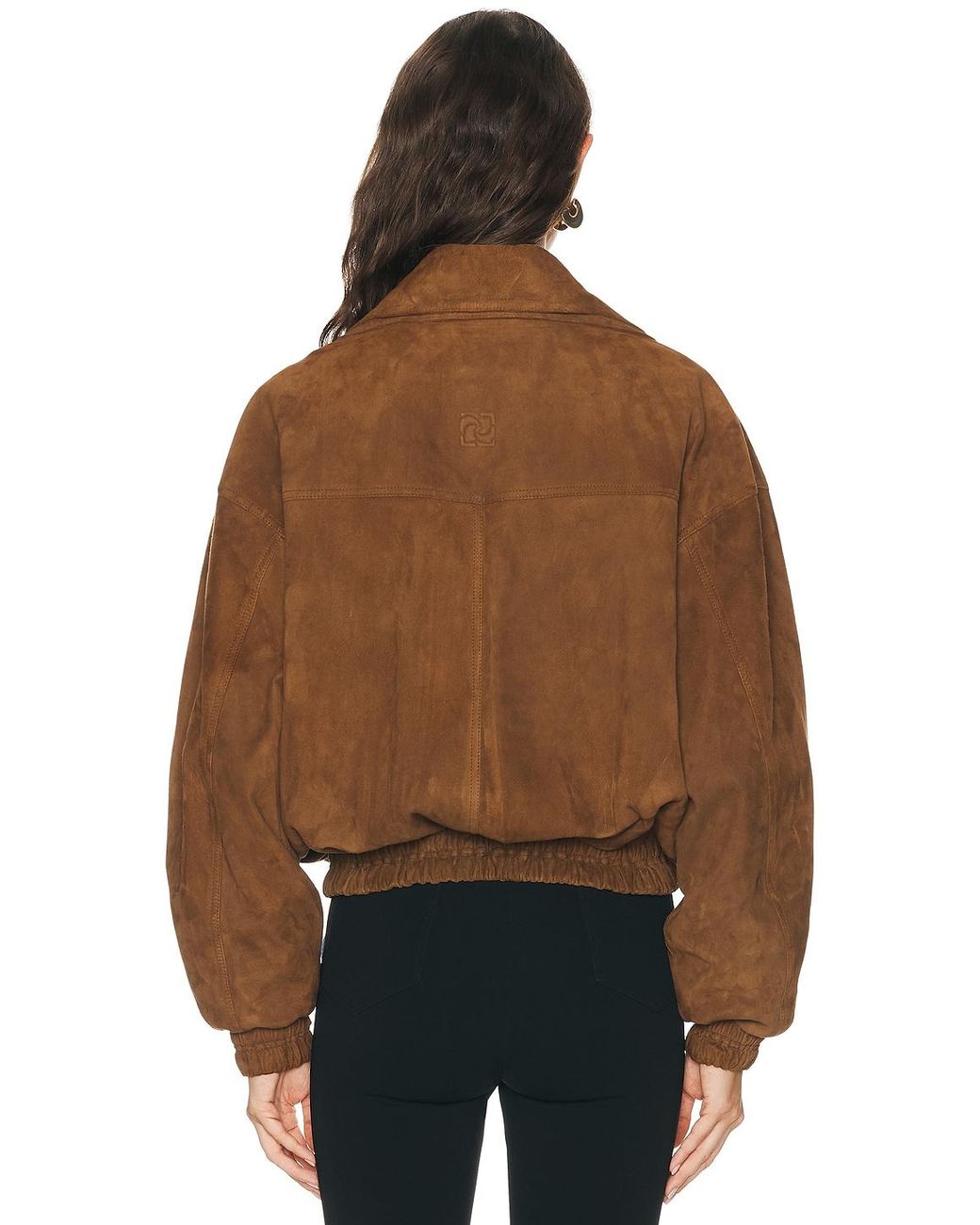 Magda Butrym Brown Suede Jacket