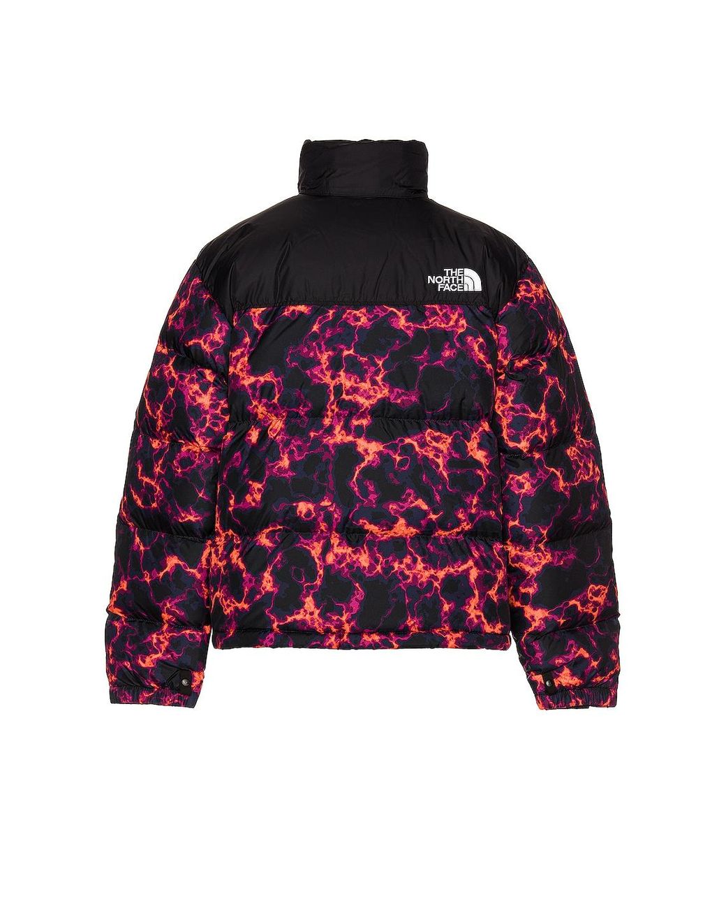 The North Face Printed 1996 Retro Nuptse Jacket in Black Marble Camo Print ( Black) for Men | Lyst
