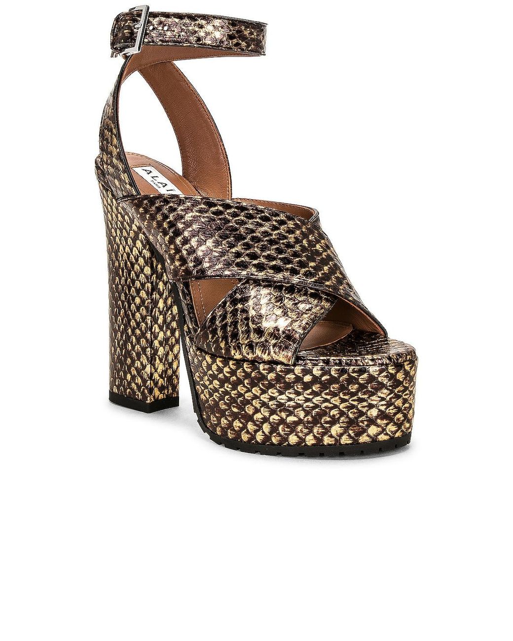 Alaïa Multicolor Alaïa Platfm Sandal