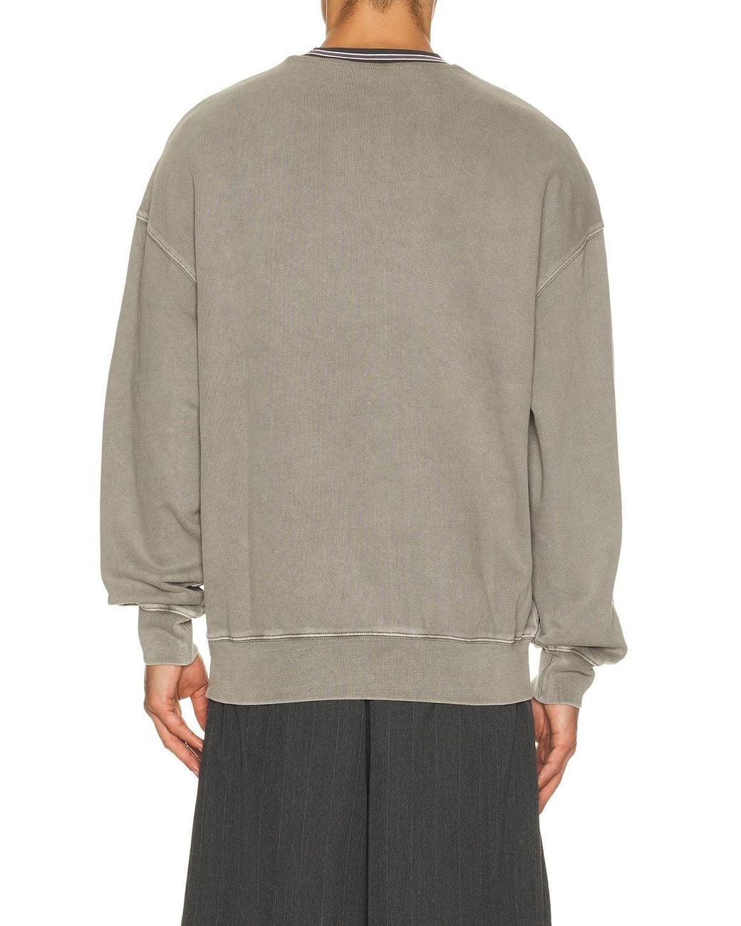 Malbon Gray Foreman Sweatshirt for men
