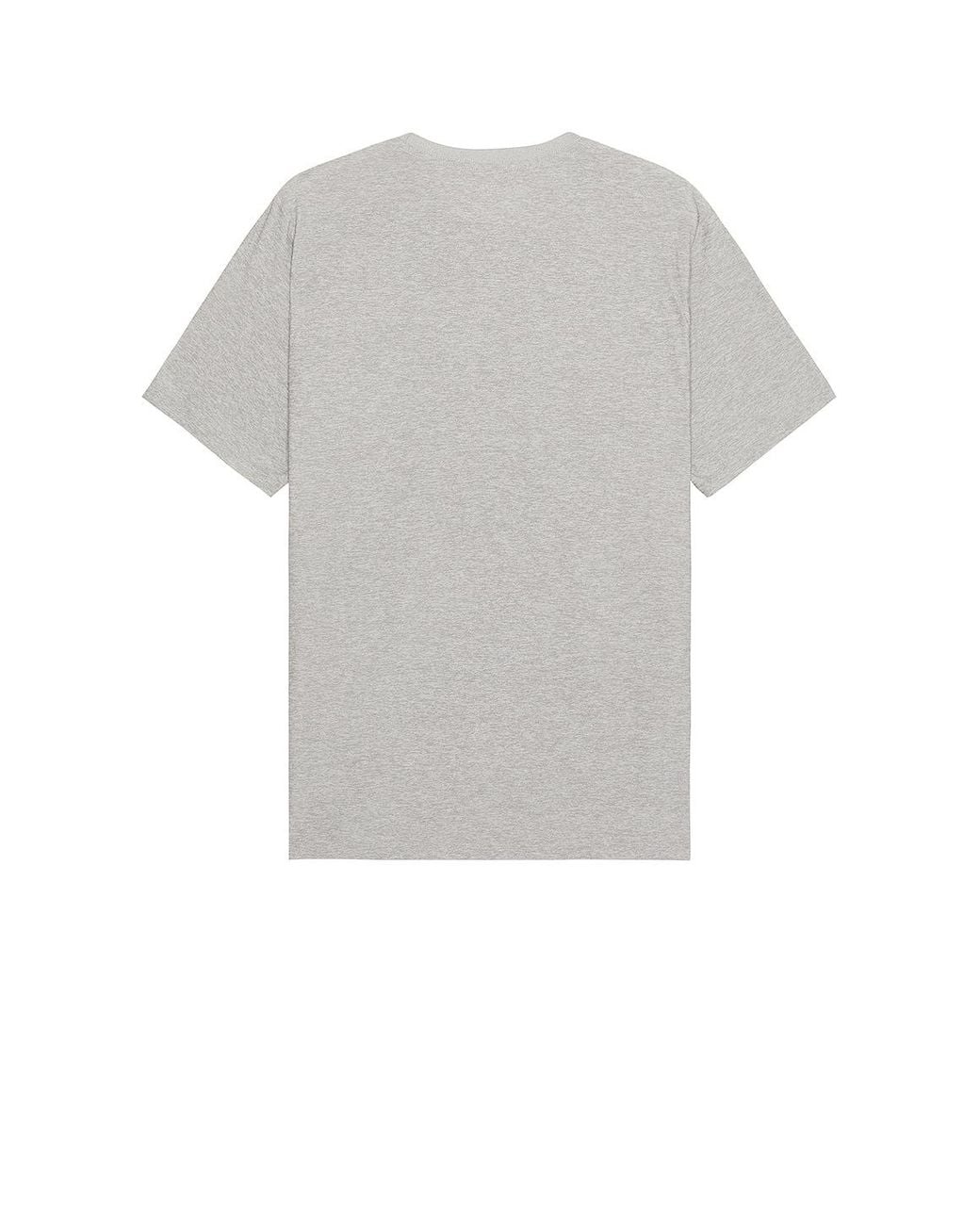 Beyond Yoga Gray Always Beyond Crew Tee 2.0 for men