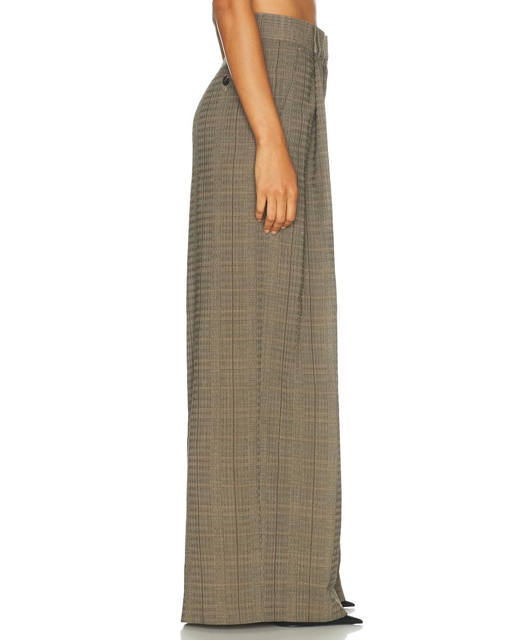 Dries Van Noten Green Podium Pant