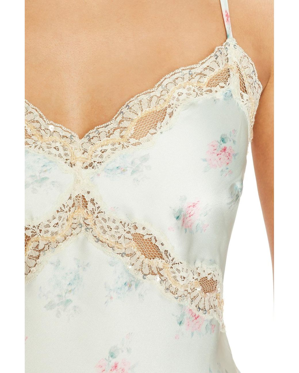 LoveShackFancy White Lamora Top
