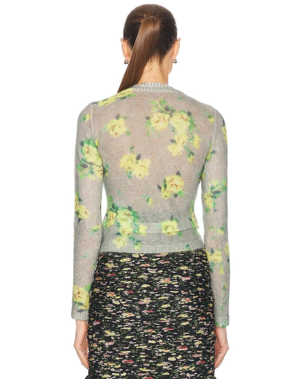 Acne Green Kahoo Cardigan