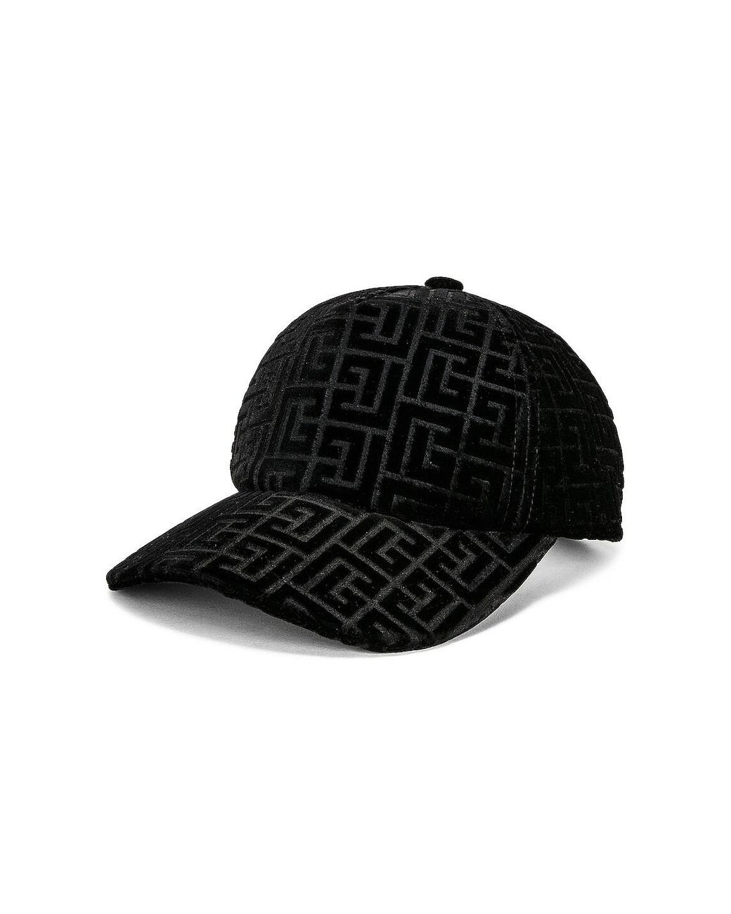 Save 9% for Men Black Mens Hats Balmain Hats Balmain Monogram Logo Cap in Nero 