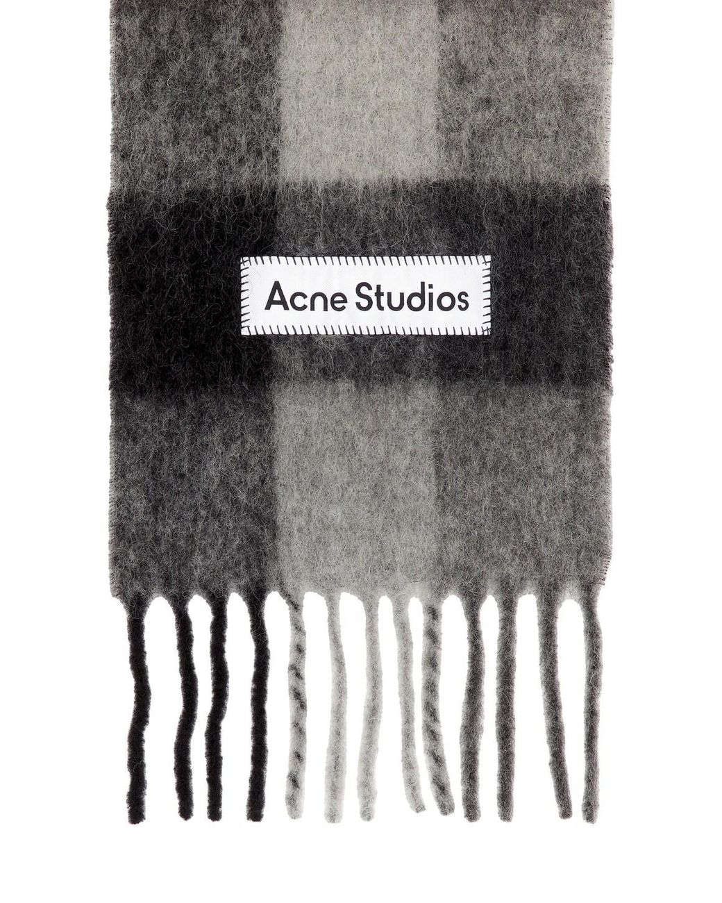 Acne Black Vally Scarf