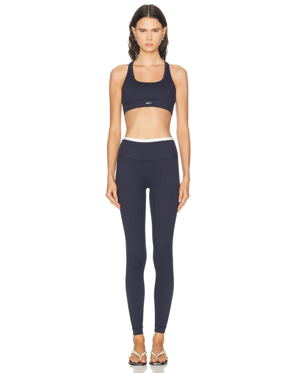 Set Active Blue Formcloud 2.0 Cloud Staple Bra