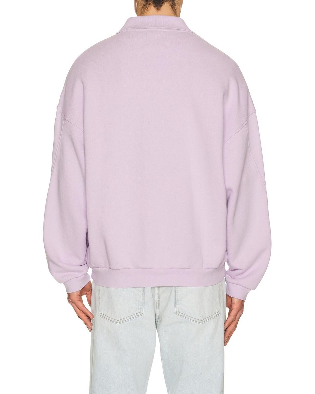 Agolde Purple Pace Sweatshirt for men