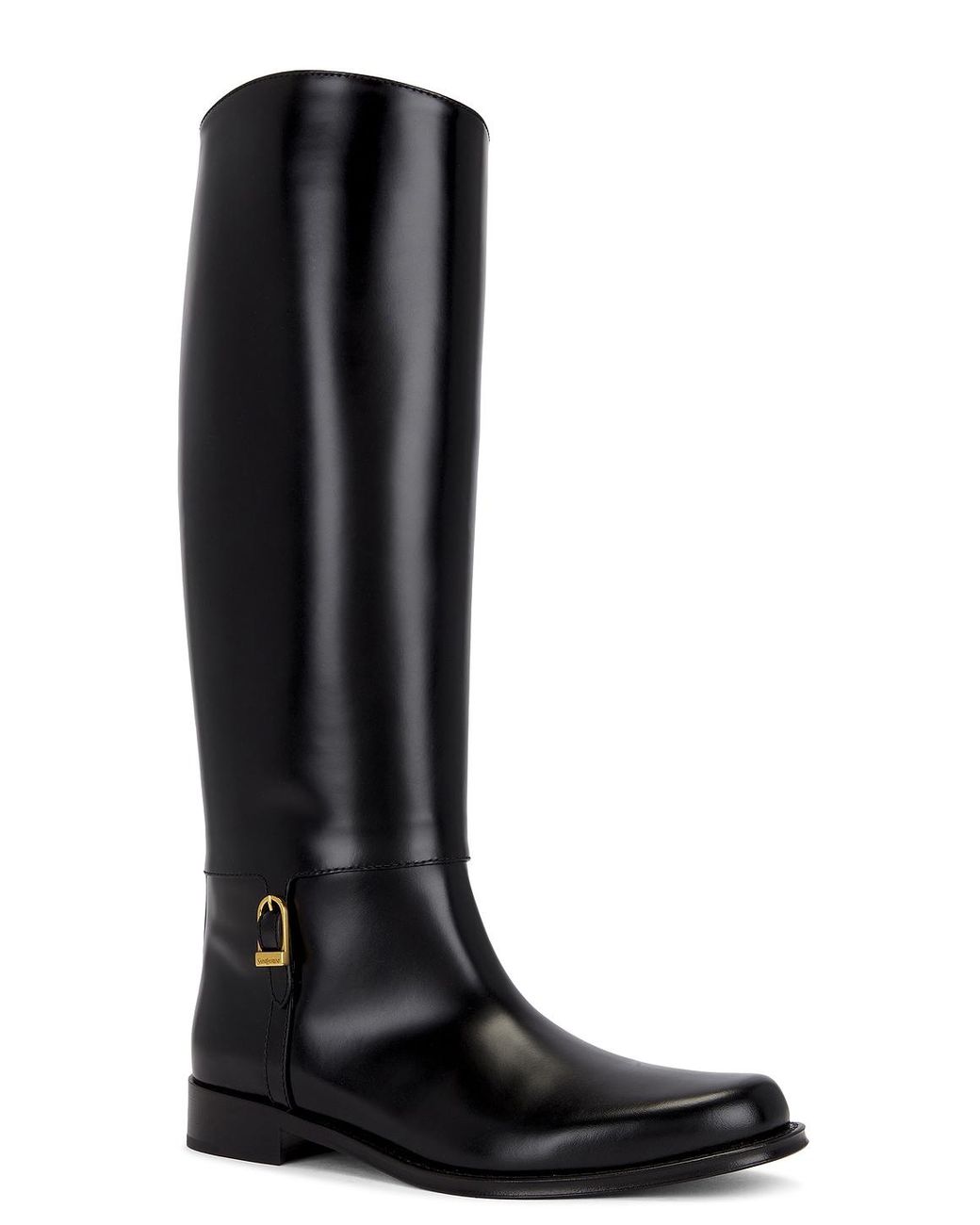 Saint Laurent Black Horny Boot
