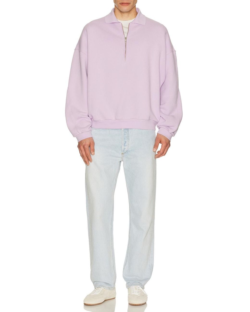 Agolde Purple Pace Sweatshirt for men