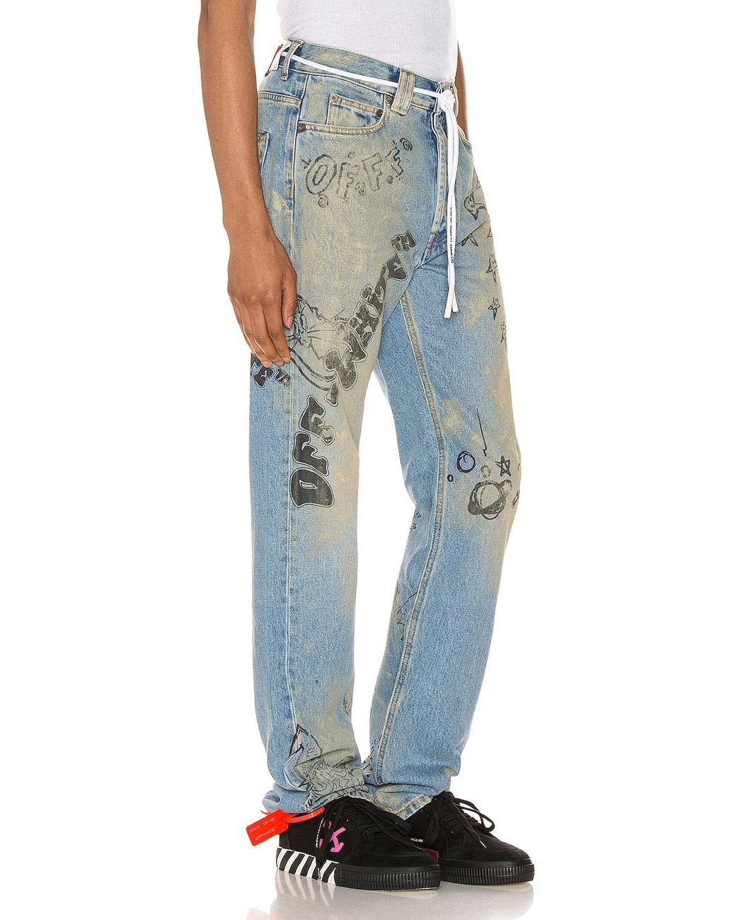 Off white best sale jeans virgil abloh