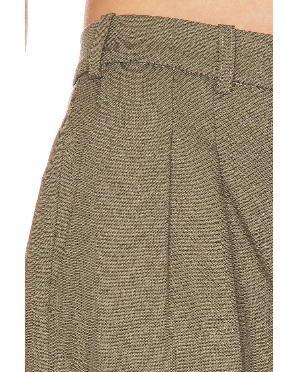 Alex Perry Natural Pleated Trouser