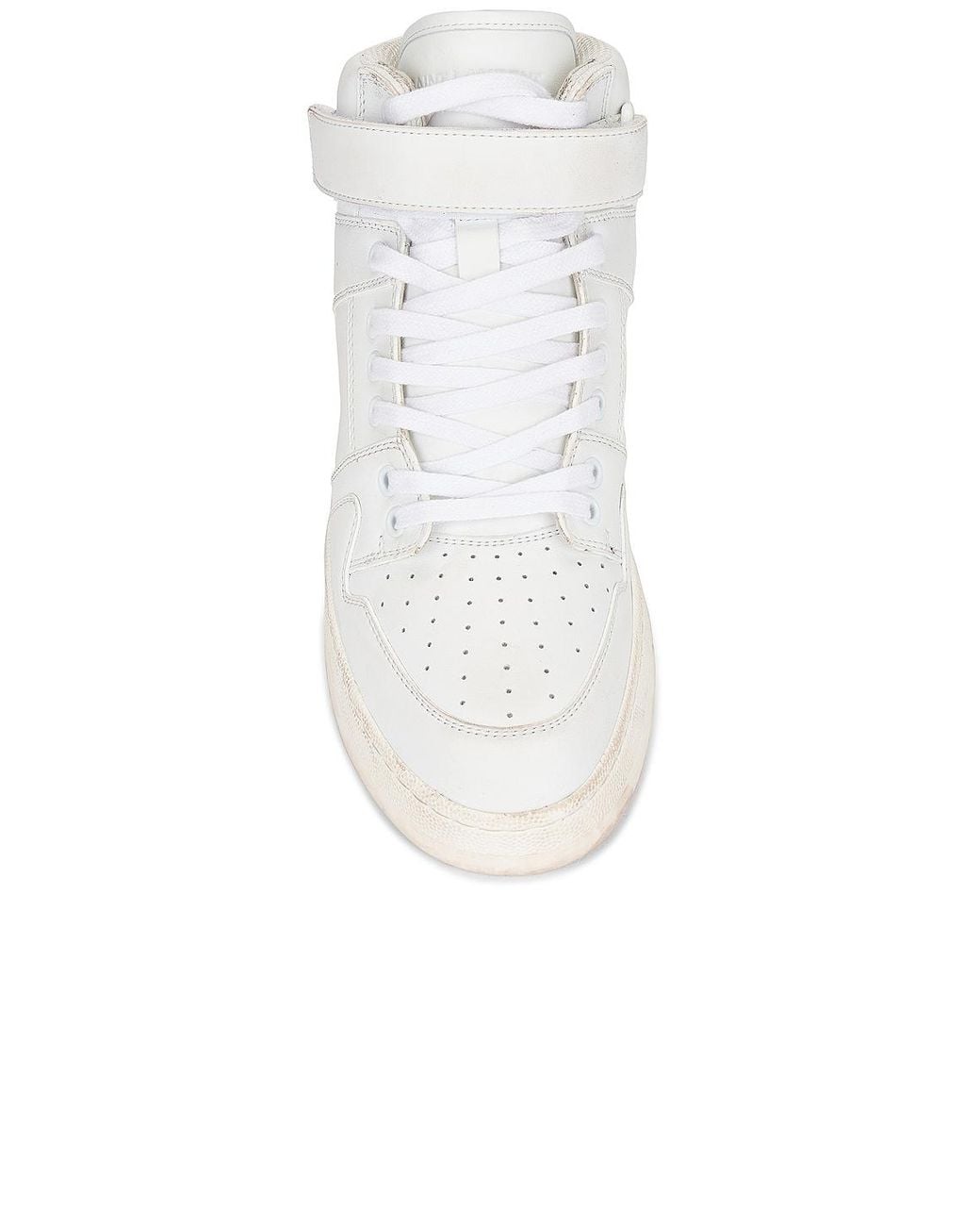 Saint Laurent White Jefferson Sneaker for men