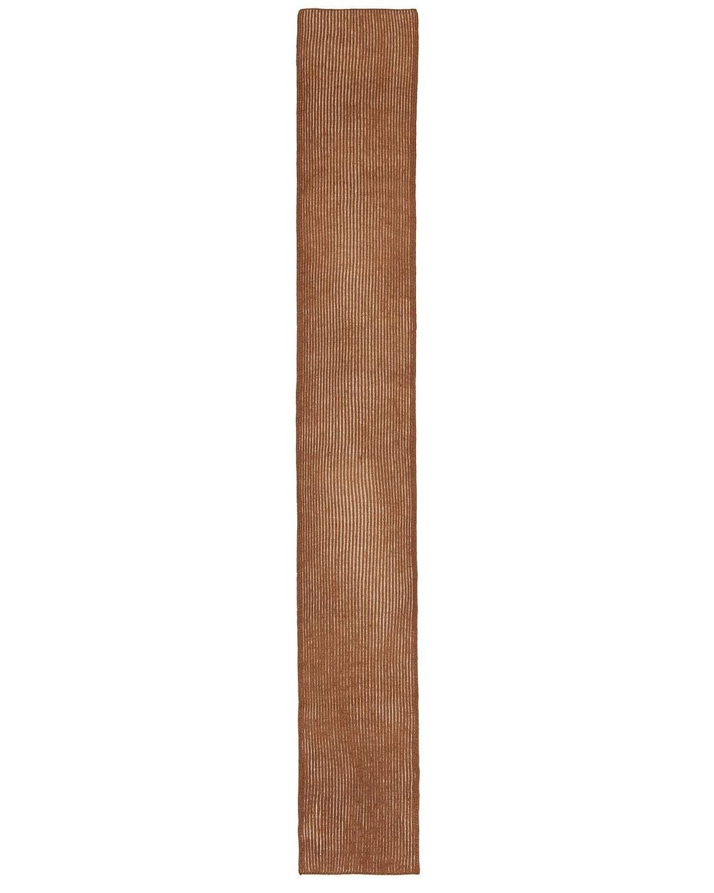 Varley Brown Deville Plated Scarf