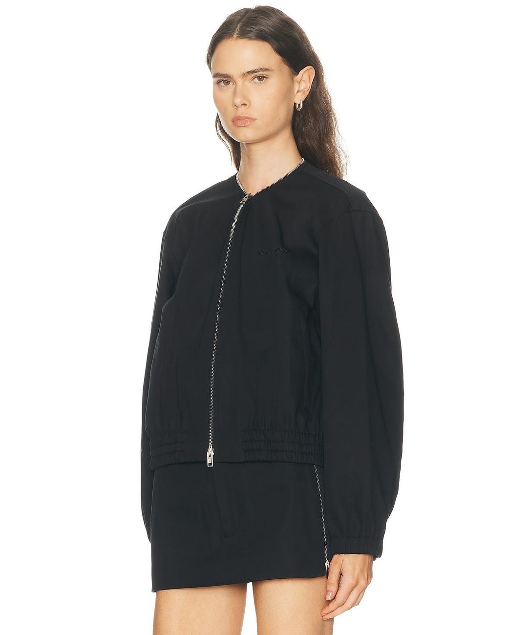 Alexander Wang Black Coaches Jacket