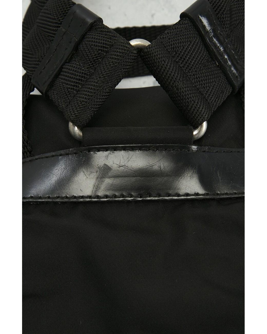Prada Black Tessuto Backpack