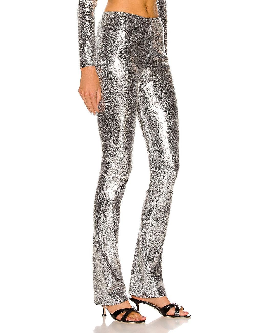 Daniele Carlotta Synthetic Sequin Pant 