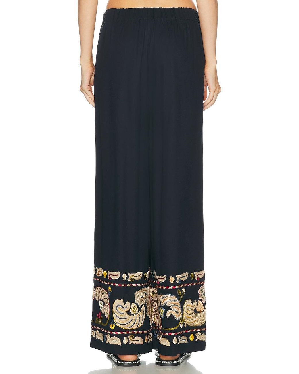 Bode Blue Feather Runner Pant