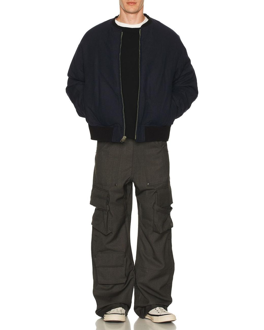 Visvim Black Gunner Down Jacket for men