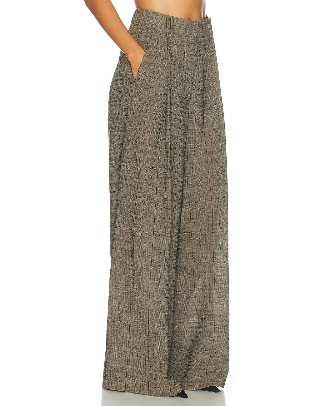 Dries Van Noten Green Podium Pant