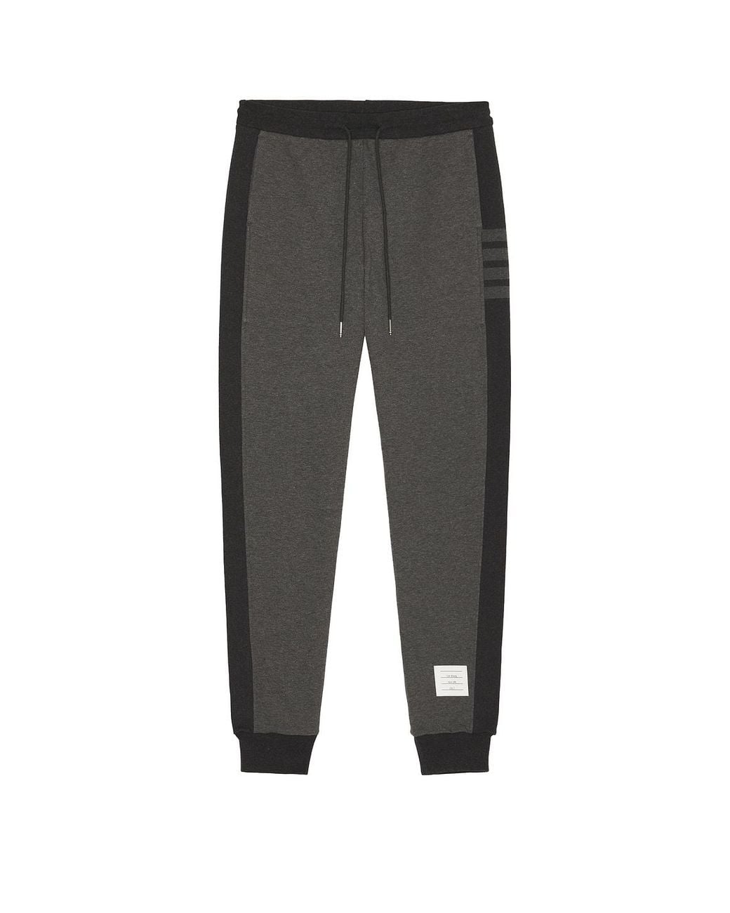 Thom Browne Black Sweatpants for men