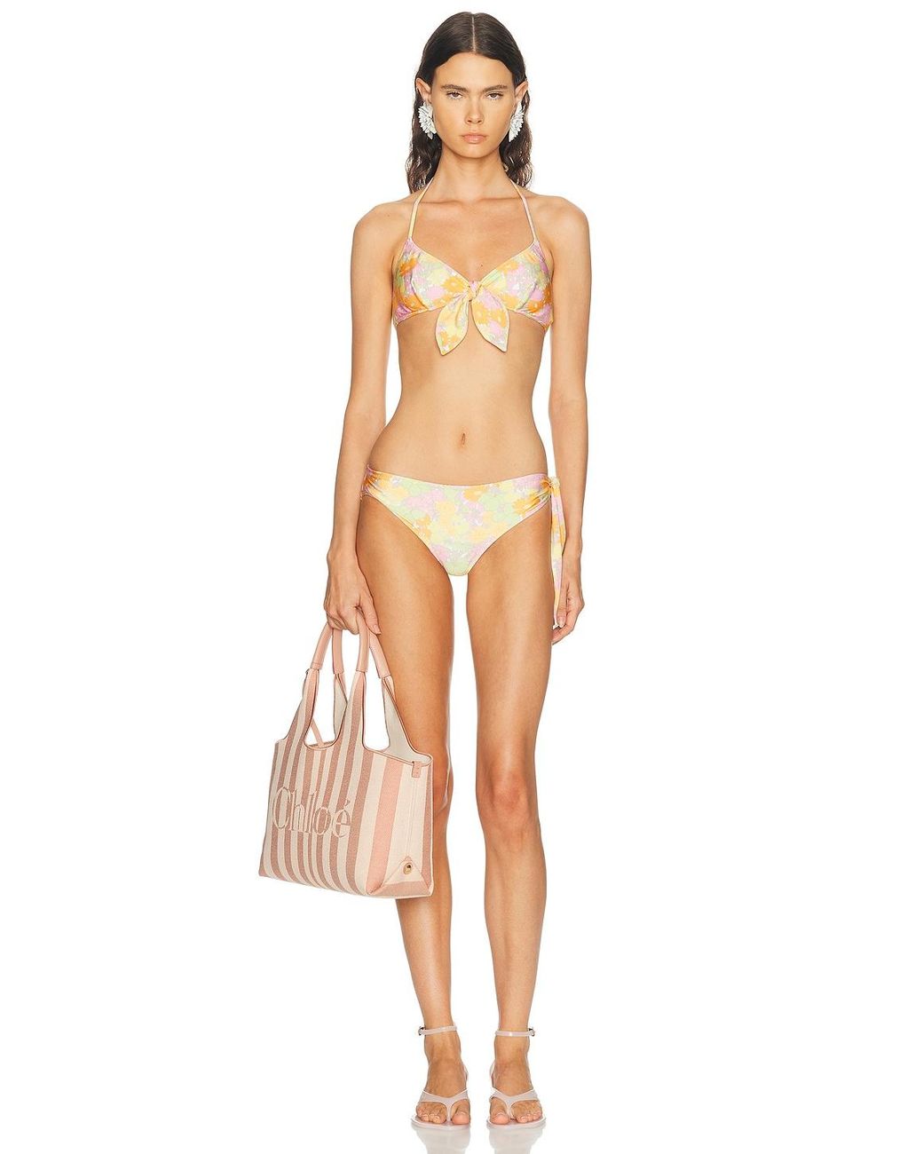 Chloé Multicolor Bikini Top