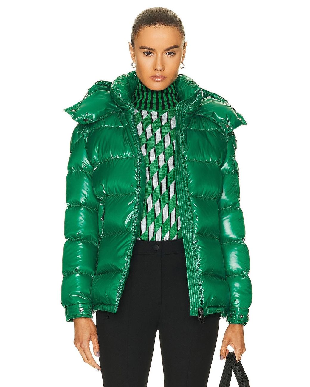 Moncler Maire Jacket in Green | Lyst