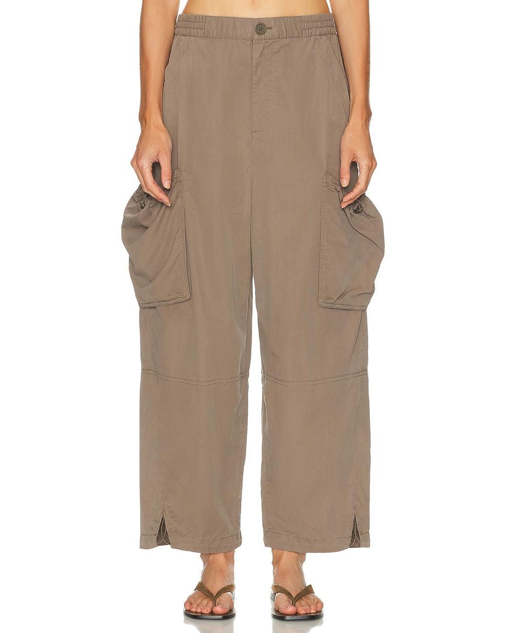 Jonathan Simkhai Brown Easton Pull On Pant