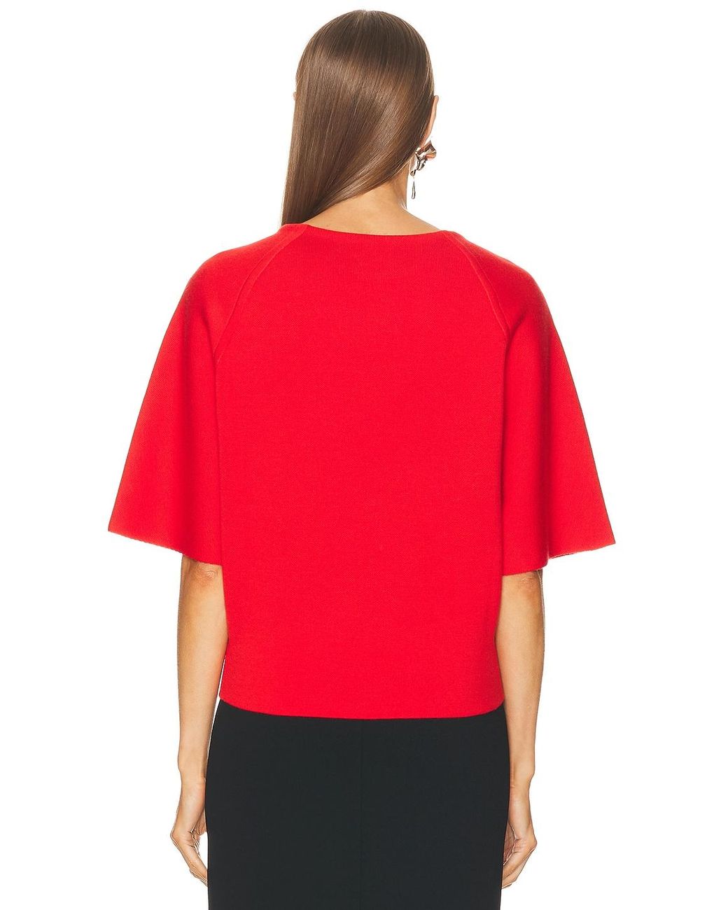 Khaite Red Warren Top