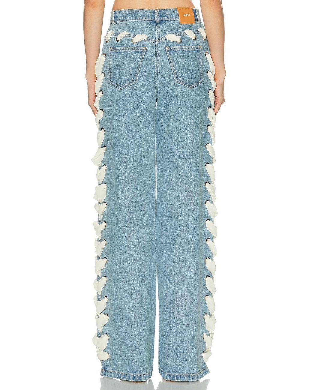 AKNVAS Blue Lyd Laced Trouser