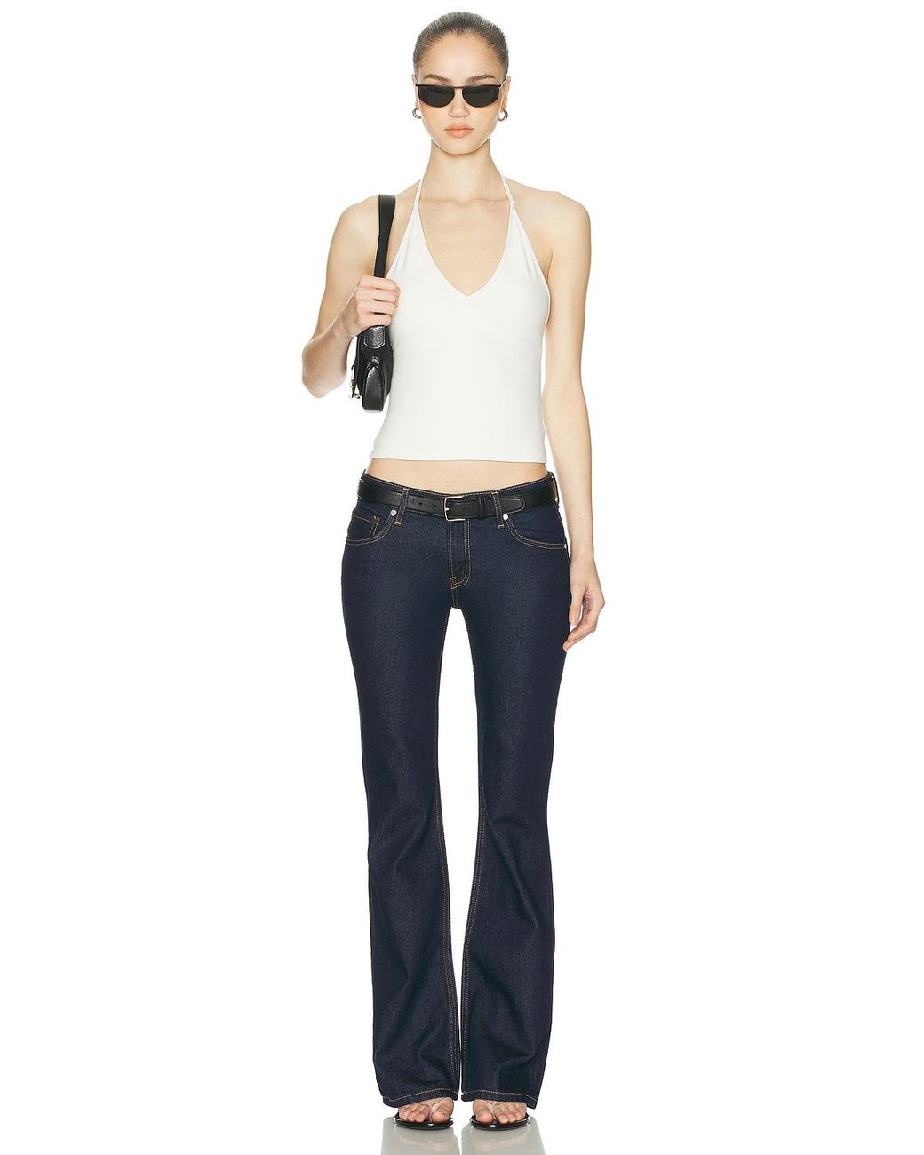 GRLFRND White Halter Tank