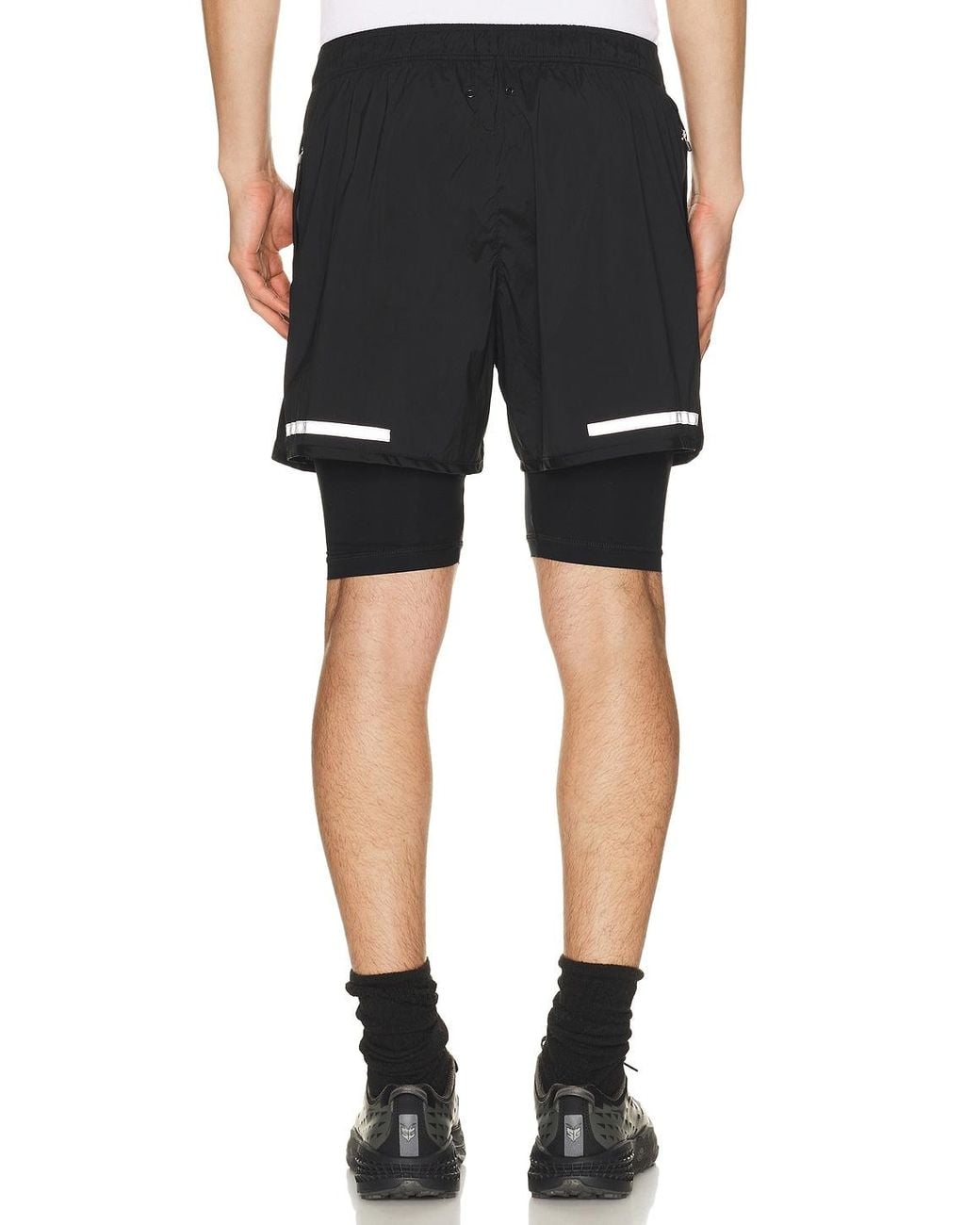 True Tribe Black Run Short for men